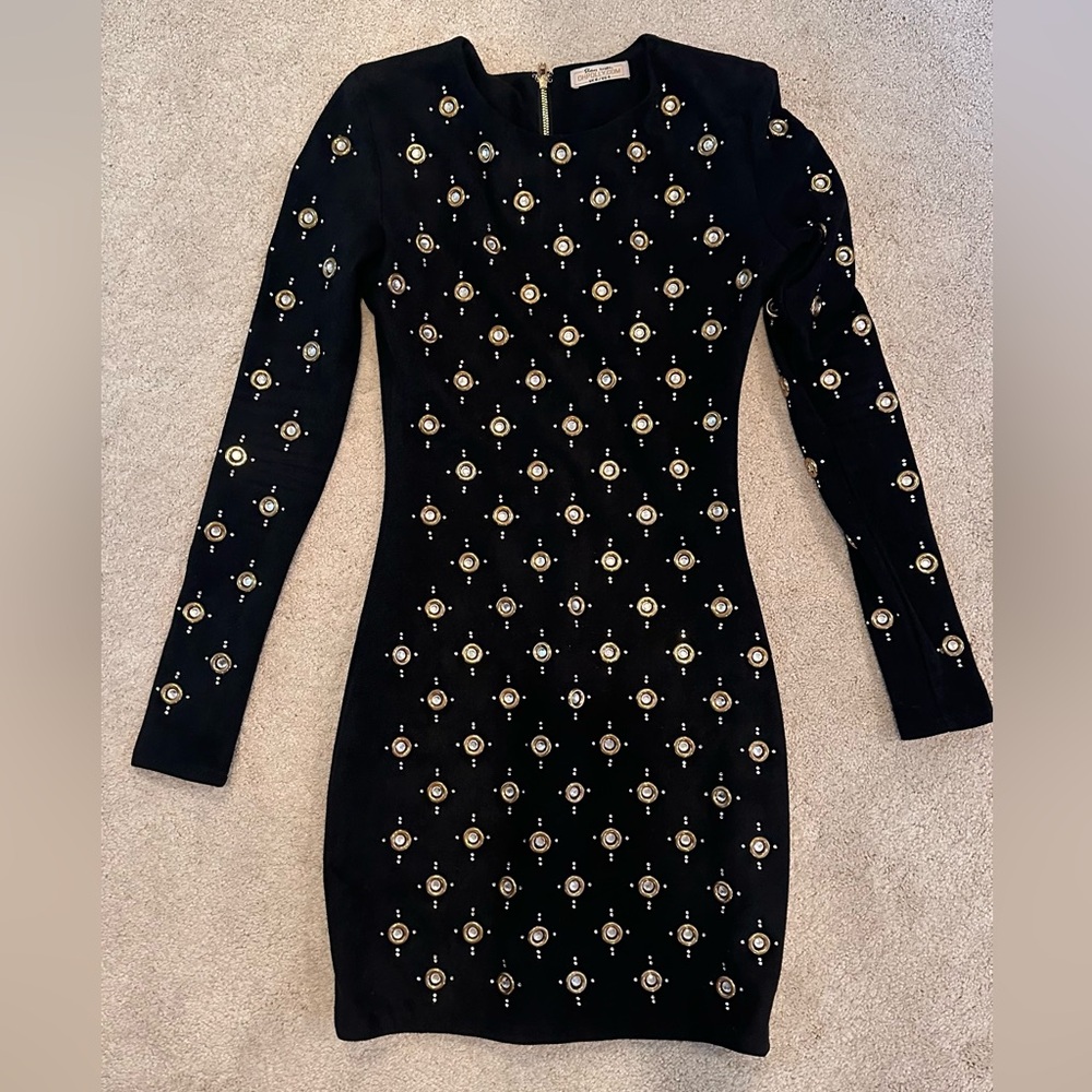 Black Embellished Dress